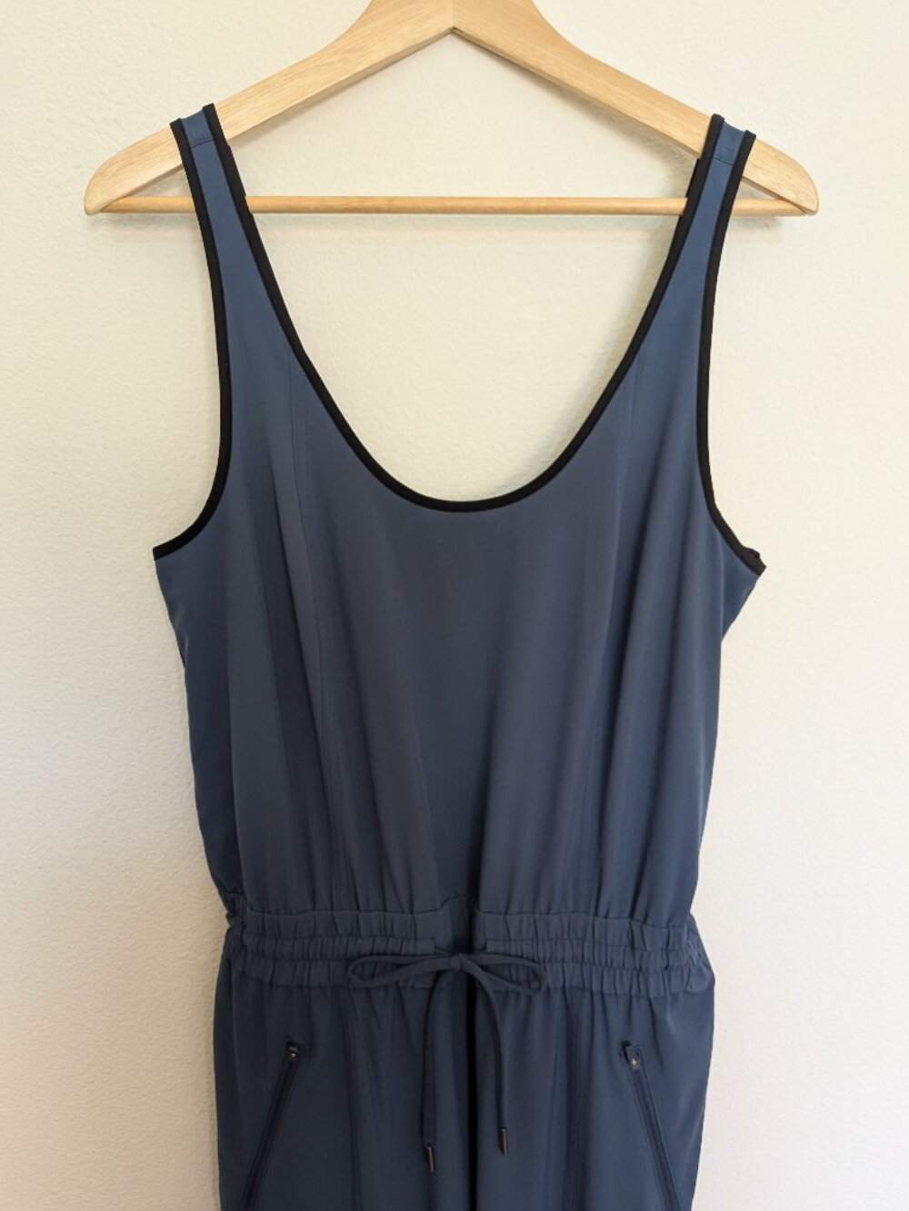 Athleta Unbound Jumpsuit Iron Blue Size S